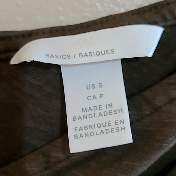 H&M Basics Army Green Dress S - Picture 2 of 3